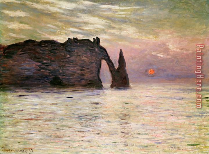 Claude Monet Falaise dEtretat